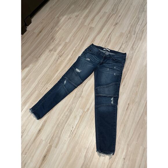 Kancan distressed denim jeans size 28 - Picture 3 of 8